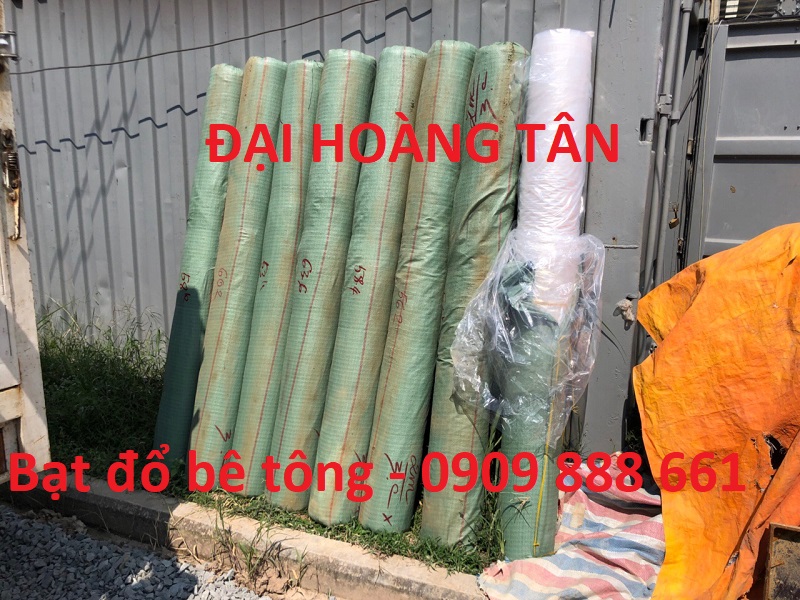 bạt đổ bê tông 9 bạt đổ bê tông